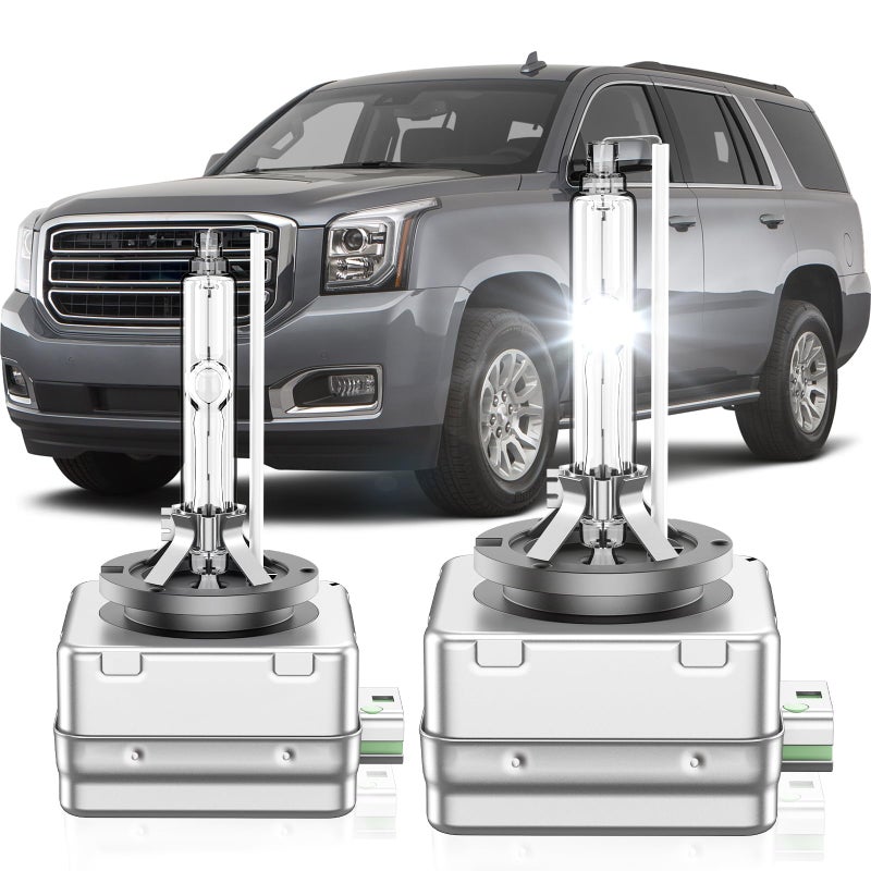 SENROBO Compatible with GMC 20152020 Yukon XL Denali 20132019 Acadia D3S HID Xenon Headlight Bulbs 6000K Cool White Pack of 2